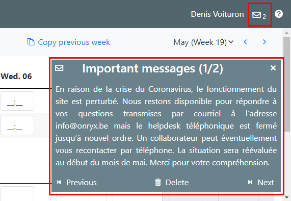 Messages