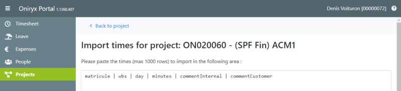 import